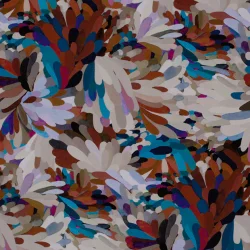 Abstrakt fast viskose