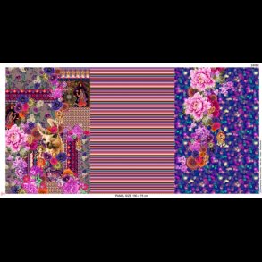 Alpaka panel french terry