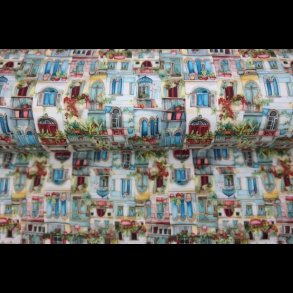 Summer balconies bomulds jersey