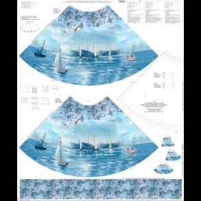 Sailing home nederdels panel