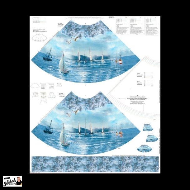 Sailing home nederdels panel