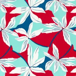 Blomster bomulds twill