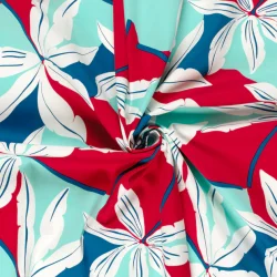 Blomster bomulds twill