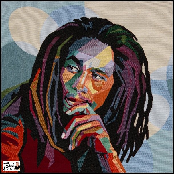 Bob Marley gobelin panel