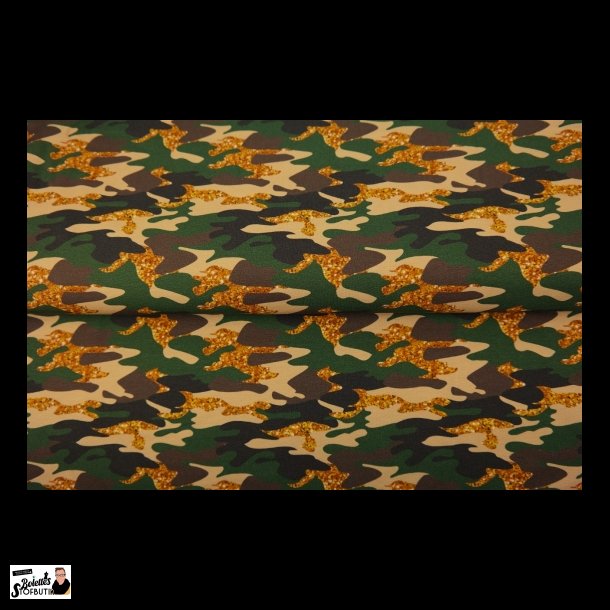 Camouflage bomuldsjersey