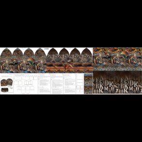 Dino invasion hue/halsedisse panel barn