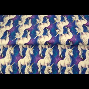 Enhjrning hvide french terry