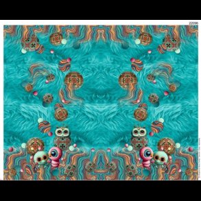 Sde monster panel bomuldsjersey