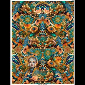 Opulence fave panel bomulds jersey