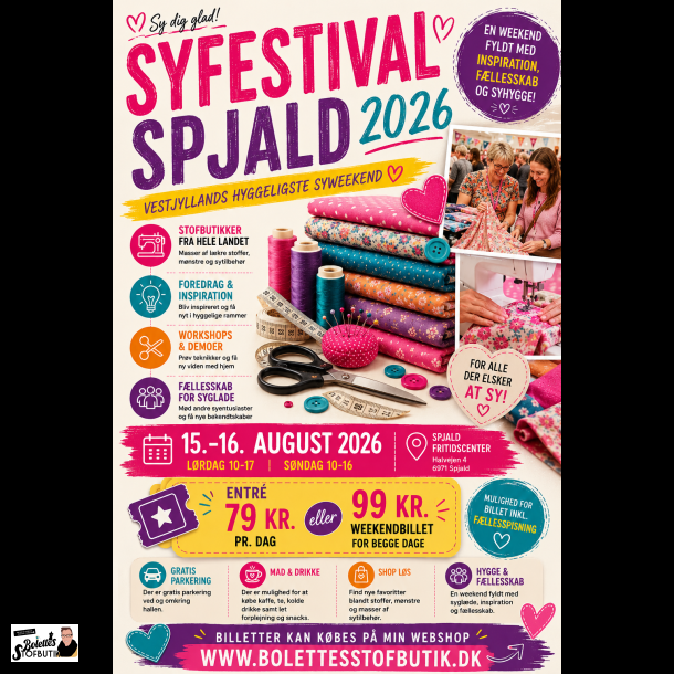 Billet til syfestival