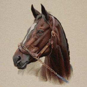 Hest gobelin panel
