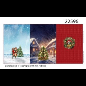 Juletr panel french terry