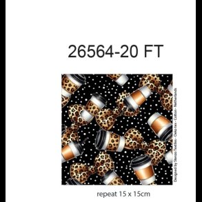 Kaffe og sljfer french terry