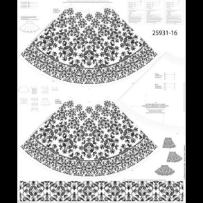 Nederdels panel black vintage