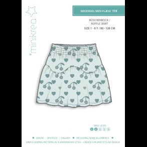 Nederdel med fl�se 119