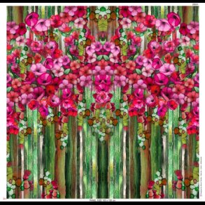 Bunch of flowers panel