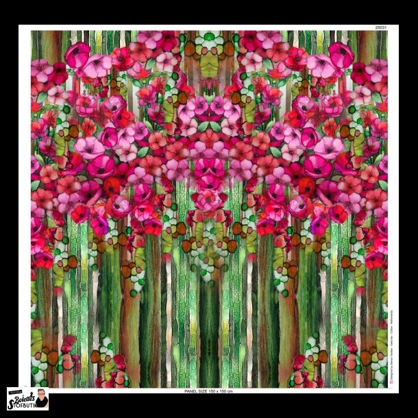 Bunch of flowers panel