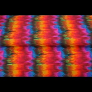 Heavy rainbow french terry