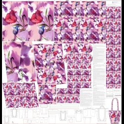 Floral dream fancy shopper panel