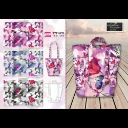 Floral dream fancy shopper panel