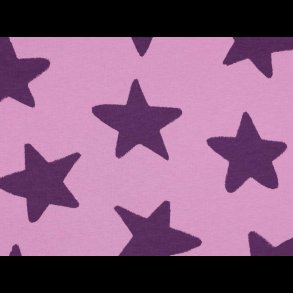 Stjerner french terry