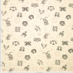 Stjerne tegn bomulds jersey