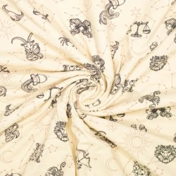 Stjerne tegn bomulds jersey