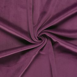 Velour med fleece p bagsiden